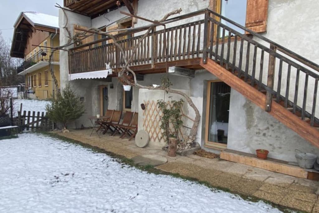 Dans Hameau, Pres Des Pistes Logement De Plein Pied Au Calme Taninges Exteriör bild